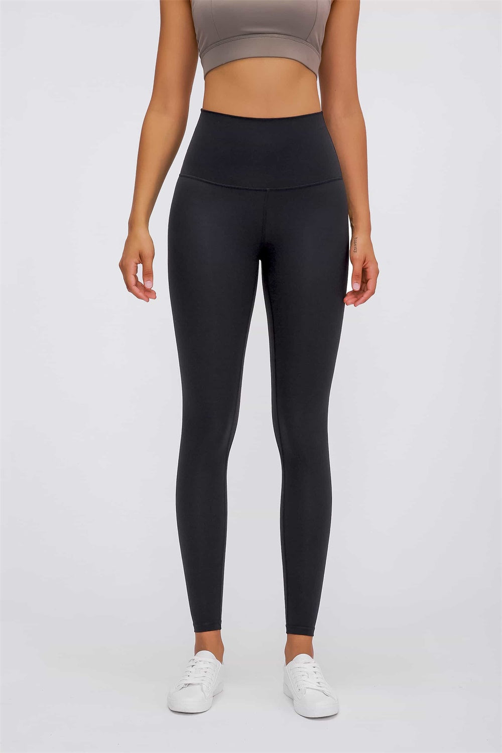 Feel Like Skin Elastic Waistband Yoga Leggings – Lauren's Chic Boutique