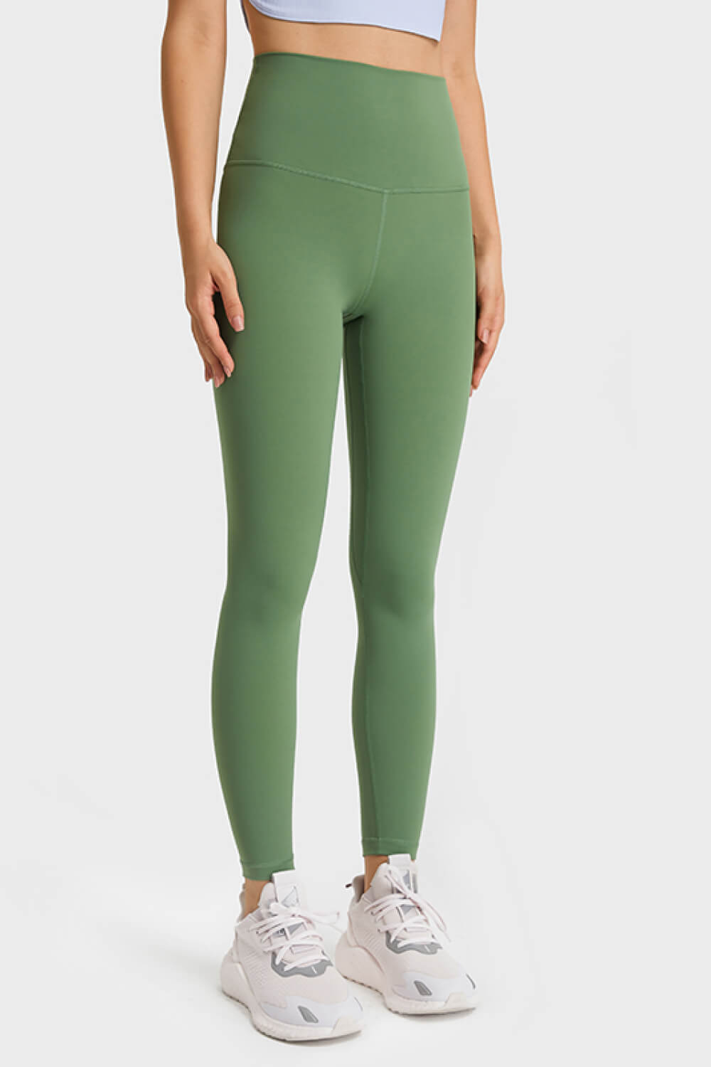 Textured High Waist Active Leggings